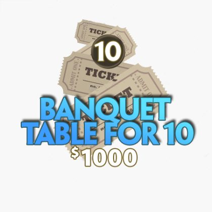 Banquet Table for 10